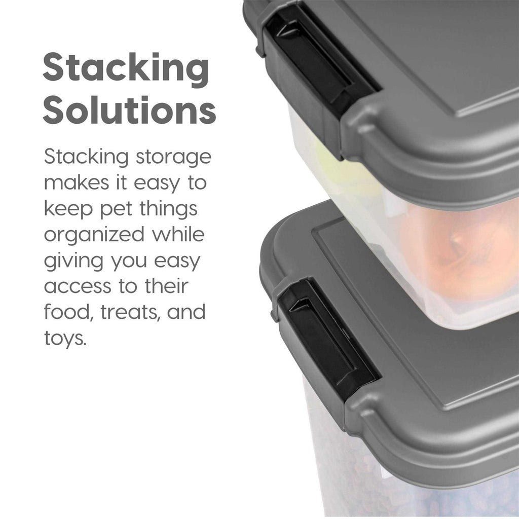 3 Piece Airtight Pet Food Storage Container Combo I2233