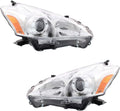 Halogen Headlight Assembly Pair for Toyota Prius V 2012-2014 P630