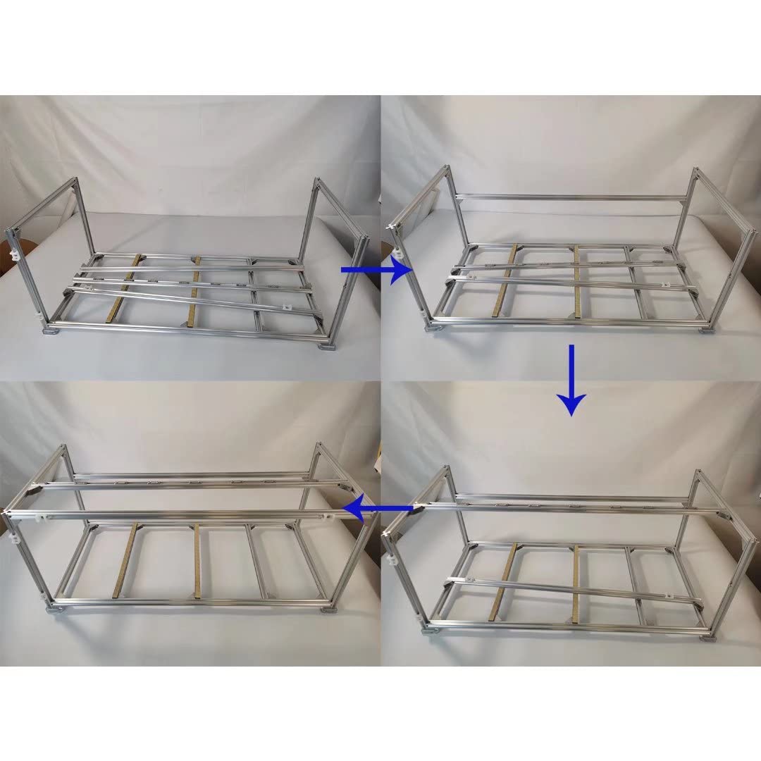 6 PCIe Mining Rig Frame Open Case R387609