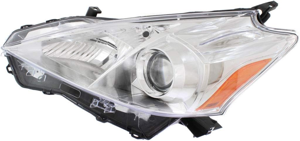 Halogen Headlight Assembly Pair for Toyota Prius V 2012-2014 P630