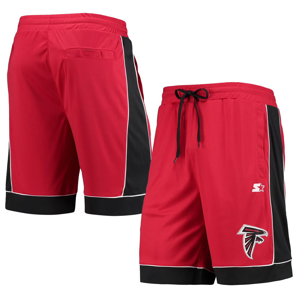 Red/Black Atlanta Falcons Fan Favorite Fashion Shorts P632