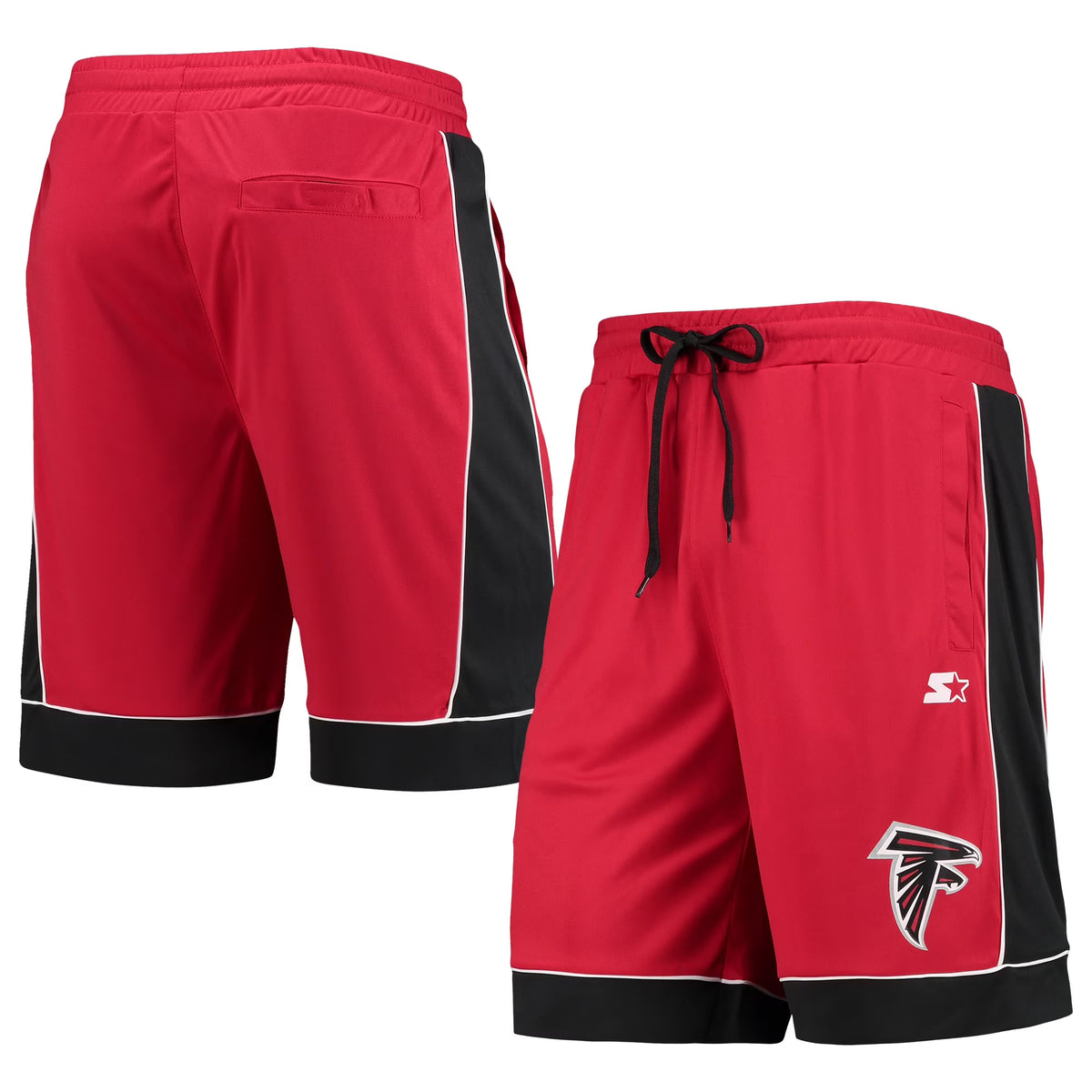 Red/Black Atlanta Falcons Fan Favorite Fashion Shorts P632