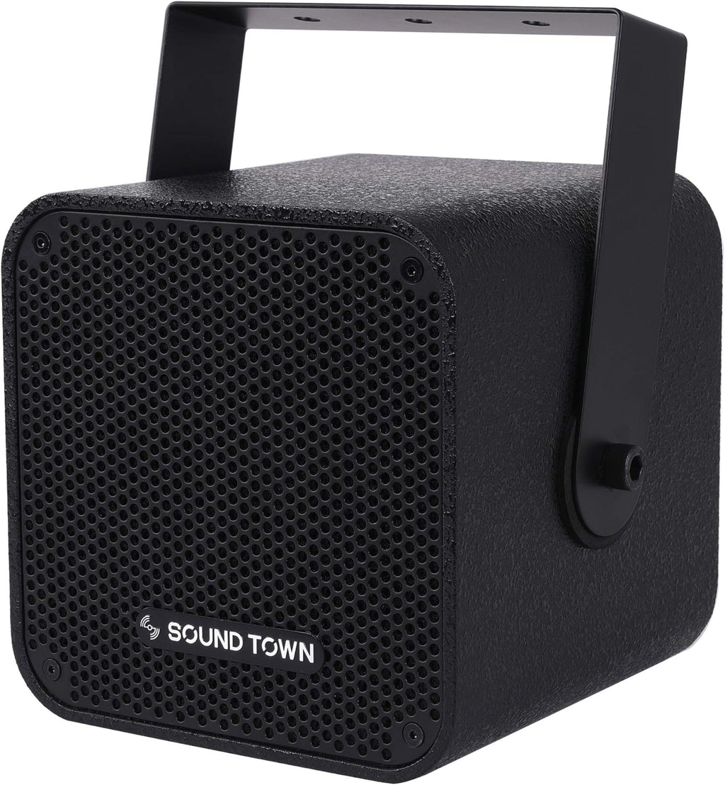 Pair of Dual 8 2-Way Passive Professional Loudspeaker, Black with U Bracket K53933