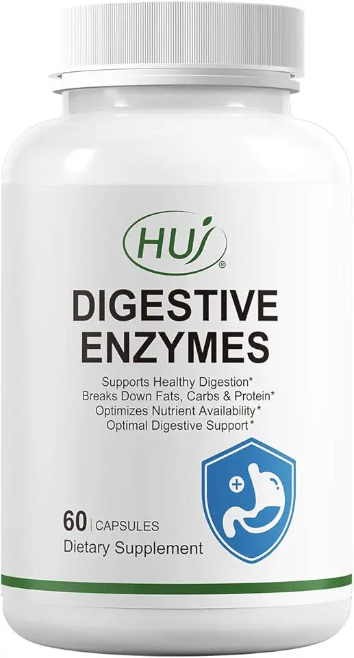 60 Capsules Digestive Enzymes Supplement S487