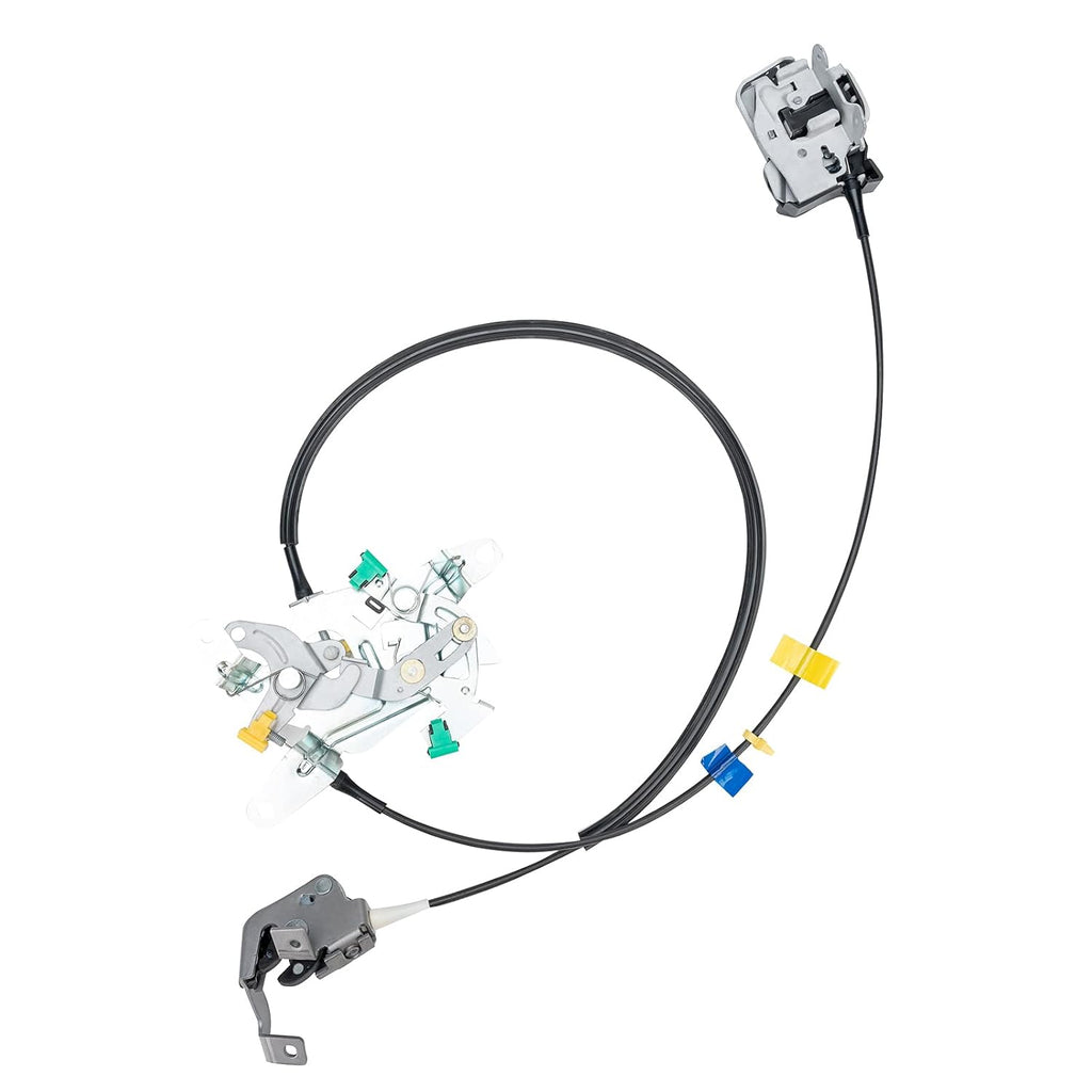 Rear Door Latch Lock Cable Assembly Left Driver Side Compatible with Ford F-250 F-350 F-450 F-550 Super Duty 1999-2007 C39907