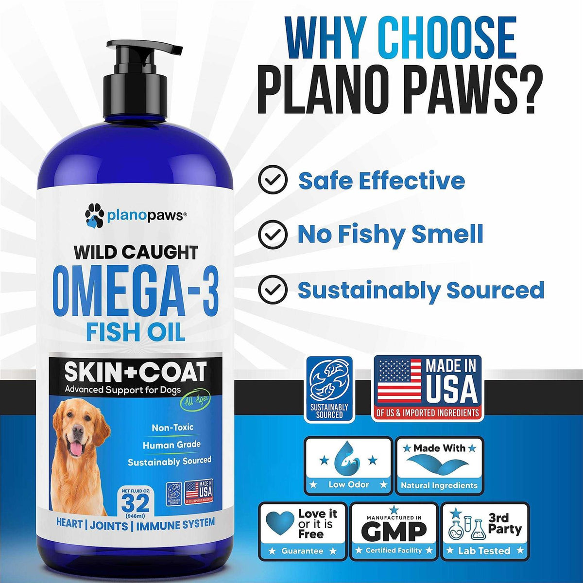 Omega 3 Fish Oil for Dogs V5037