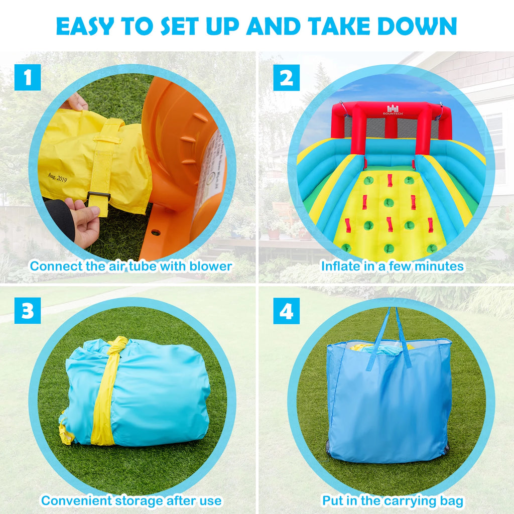 Inflatable Water Slide Park Splash Pool B538