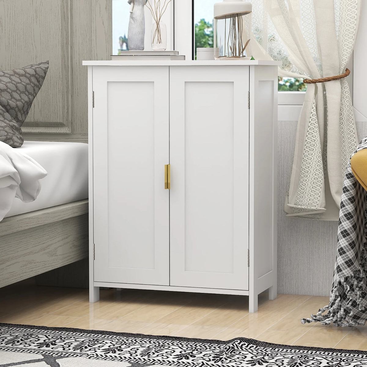 Bathroom Storage Cabinet with 2 Doors A866