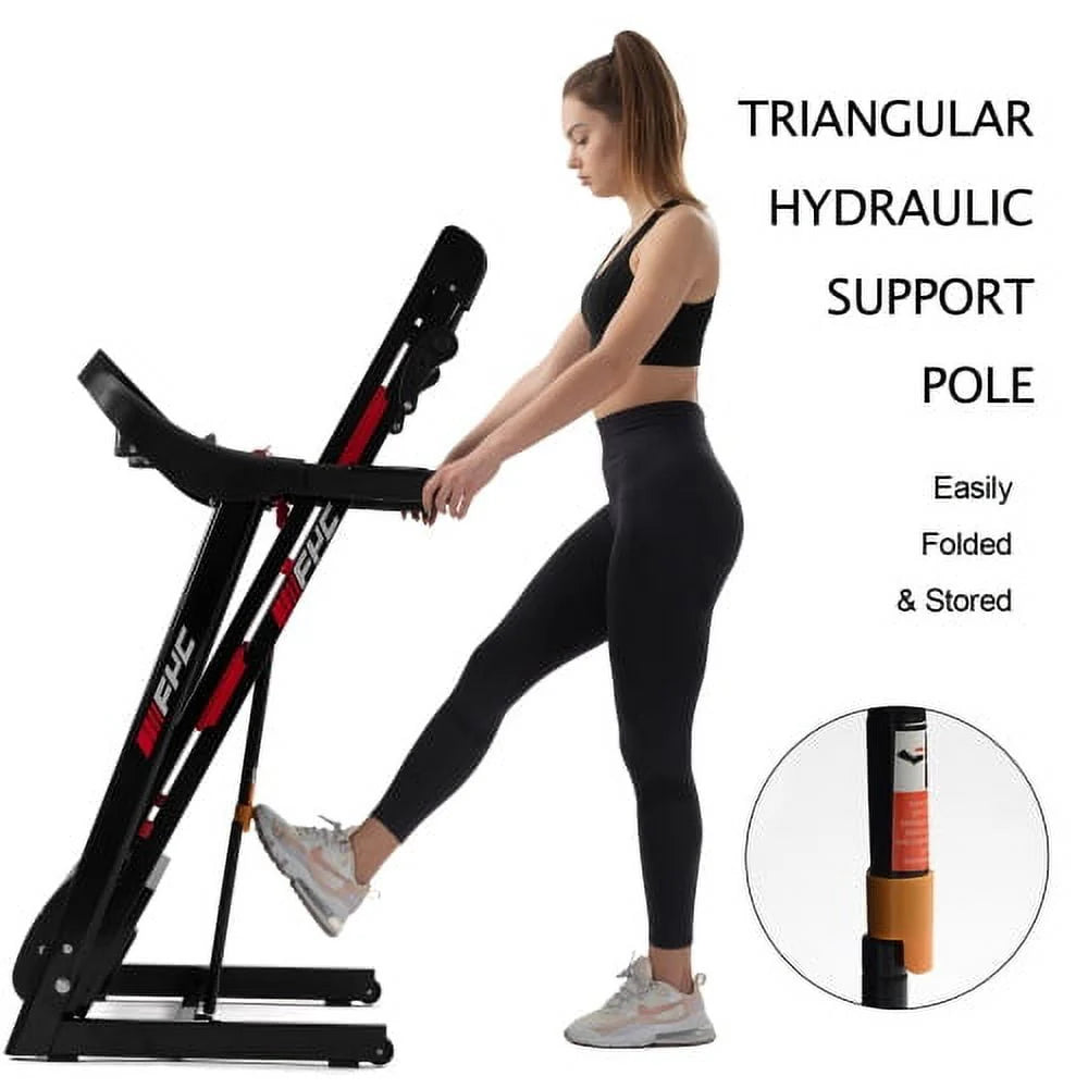 3.5HP Folding Treadmill with 330LB Capacity S84347