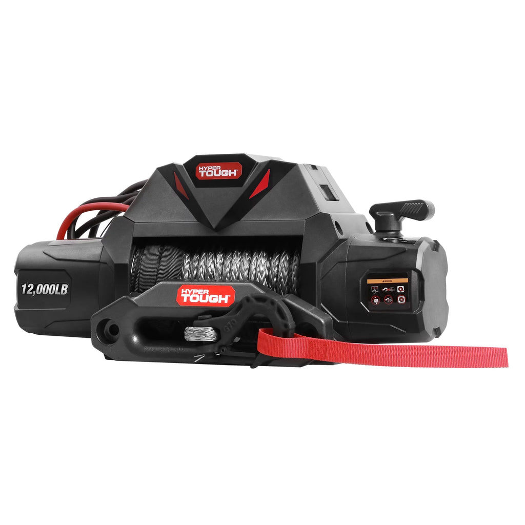 12000 lb Electric Truck Winch with Synthetic Rope V742