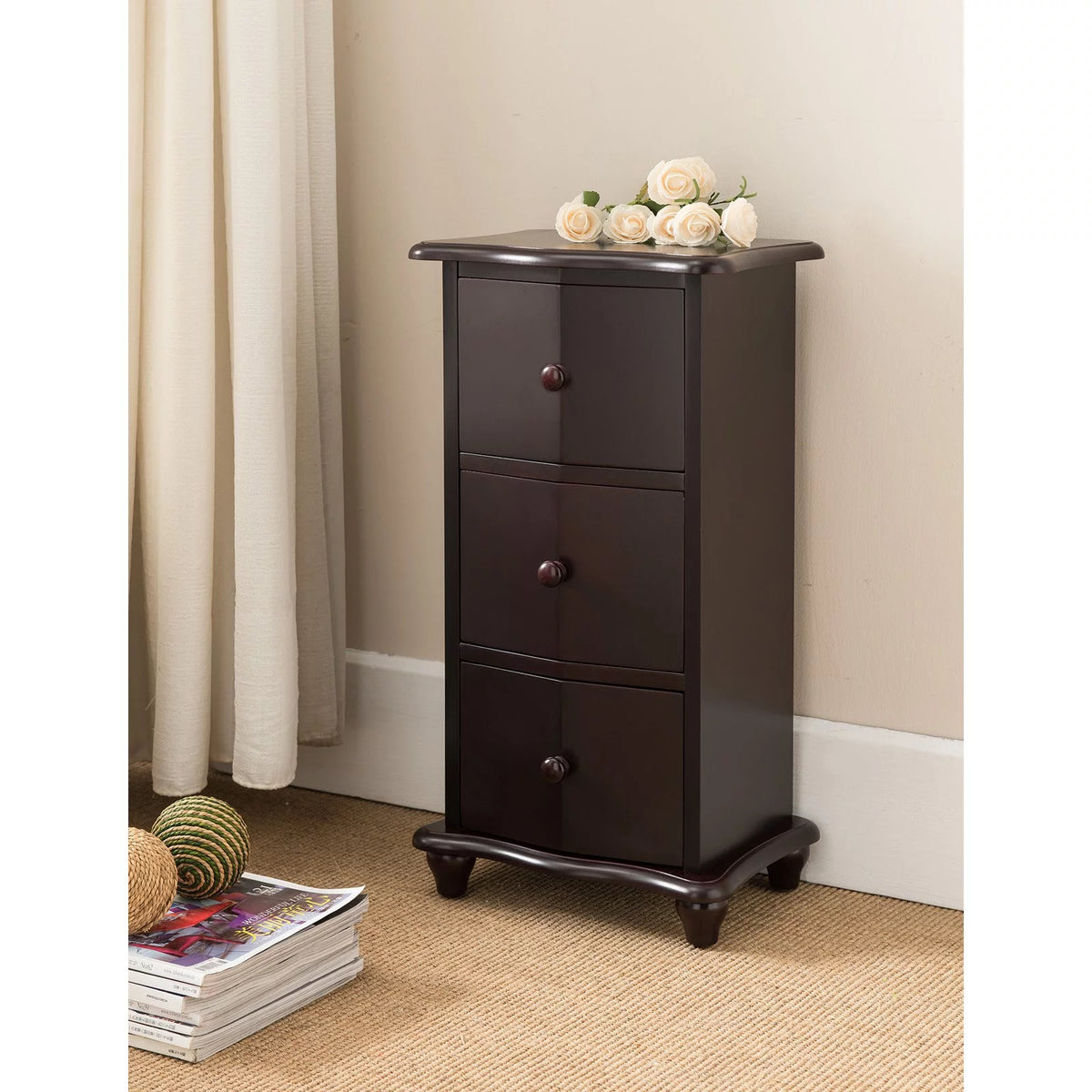 Wood Accent Cabinet R6222