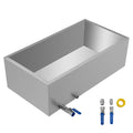 Maple Syrup Evaporator Pan 30x16x9.5 Inch Stainless Steel with Valve N3814