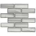 Glass Mesh-Mounted Mosaic Tile U14680
