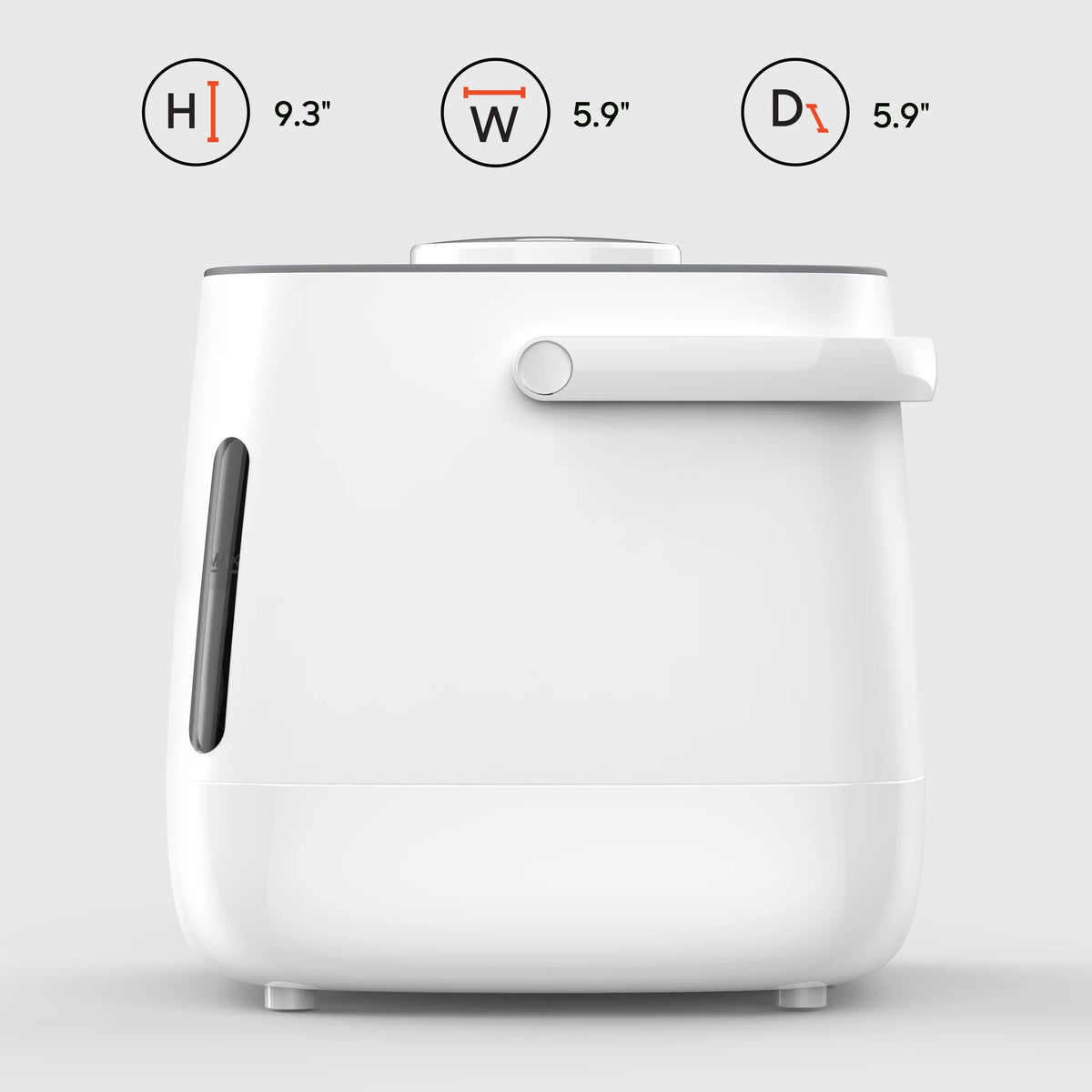 White Ultrasonic Humidifier F9415