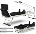 75" Foldable Pilates Reformer Machine with Jump Board F7345