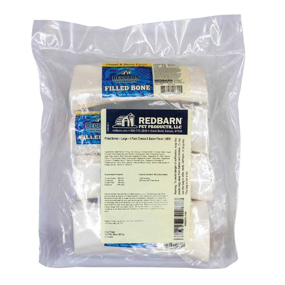 Large Beef Filled Bones Dog Treats L3406