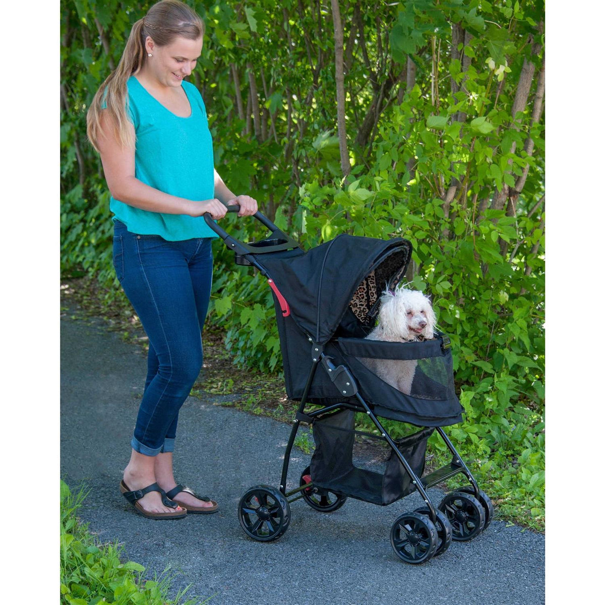 No-Zip Pet Stroller W611