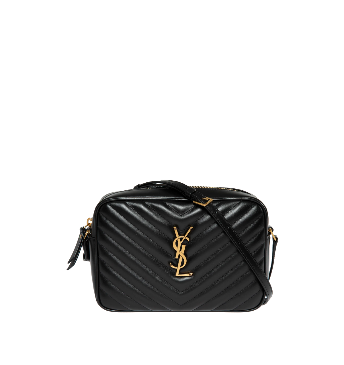 Quilted Leather Camera Bag V628