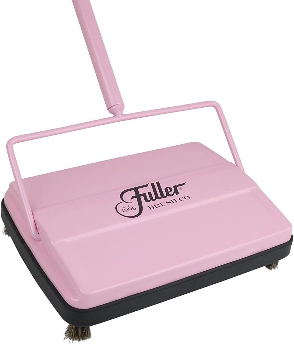 Electrostatic Carpet & Floor Sweeper, Lightweight, Pretty Pink L339159