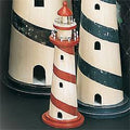 15 x Wooden Lighthouse C57836