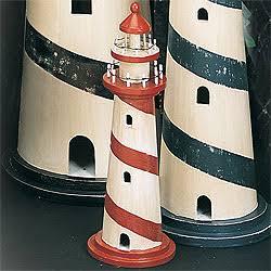 15 x Wooden Lighthouse C57836