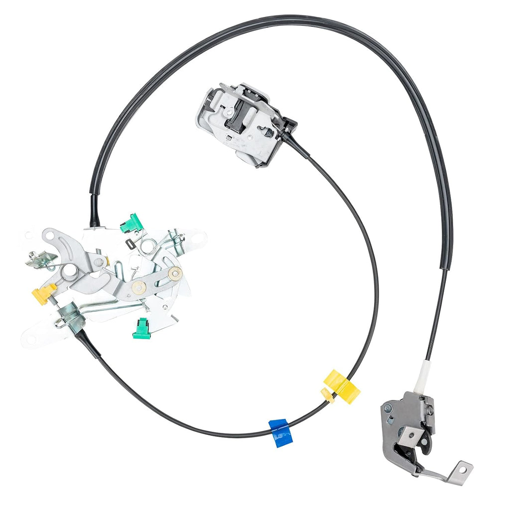 Rear Door Latch Lock Cable Assembly Left Driver Side Compatible with Ford F-250 F-350 F-450 F-550 Super Duty 1999-2007 C39907
