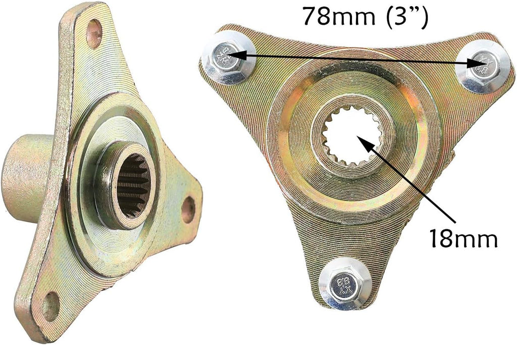 Rear Axle Shaft Kit with Brake Master Cylinder Caliper Disc Rotor Assembly D95098