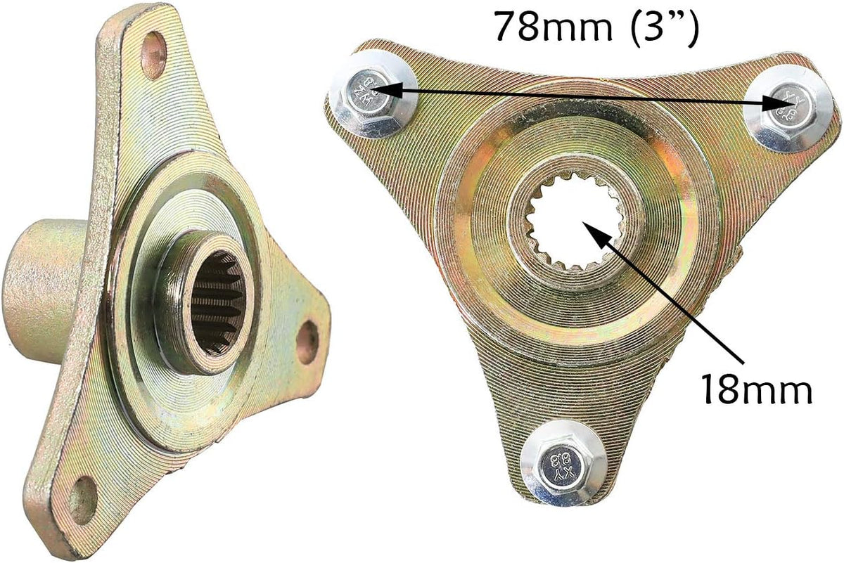 Rear Axle Shaft Kit with Brake Master Cylinder Caliper Disc Rotor Assembly D95098