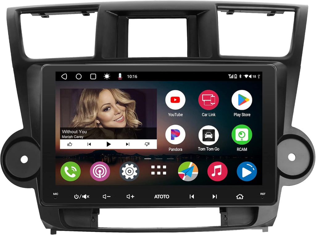 9inch Double Din Car Stereo with Wireless CarPlay and Android Auto O70591