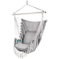Cotton Weave Hammock Chair with Wood Spreader Bar G46448