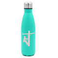 17 oz. Double Wall Vacuum Insulated Stainless Steel Water Bottle Travel Mug Cup J5672