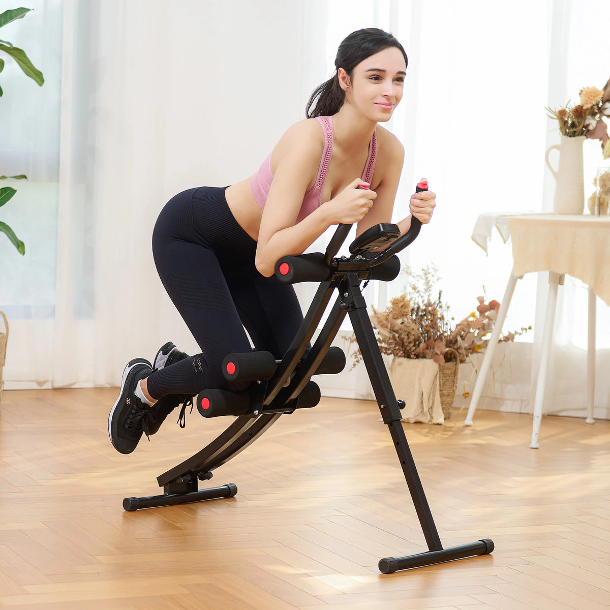 Ab Core Trainer with Display and 4 Incline Levels P82099