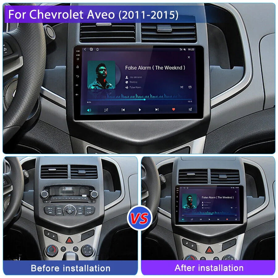 9 inch Touch Screen Car Radio Stereo with Apple Carplay Android Auto J444567