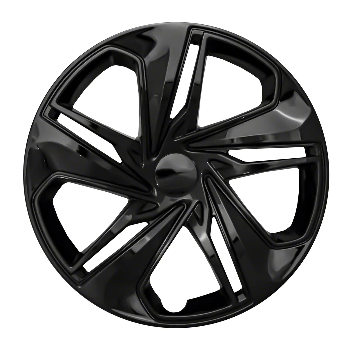 Black 5 DBL SPK Wheel Cover Set of 4 E61590