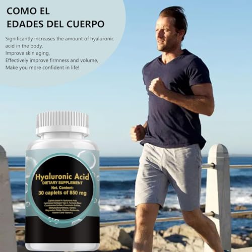 Hyaluronic Acid 850 mg 60 Caplets H13498