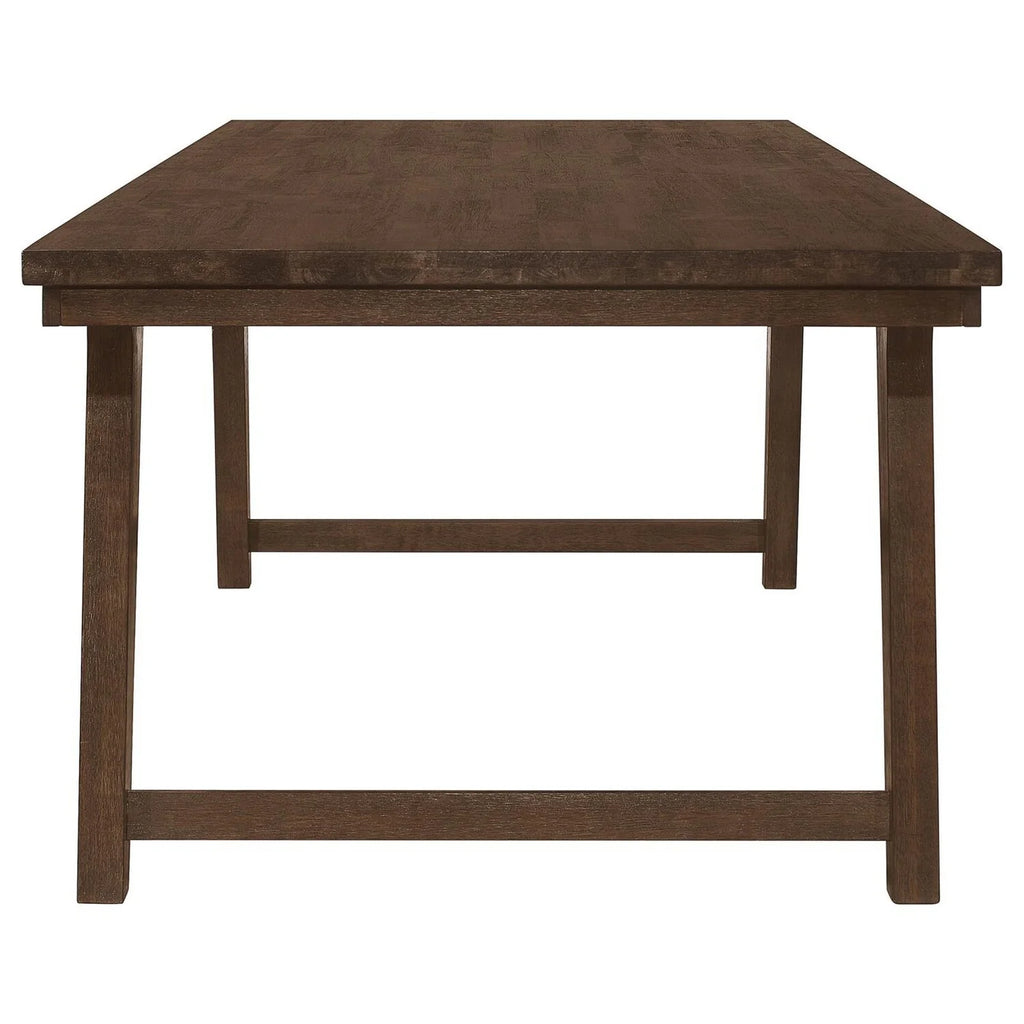 Brown 6 Seater Hardwood Dining Table U100031
