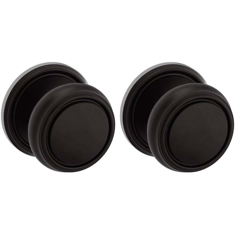 Satin Nickel Passage Set Knob Z873355