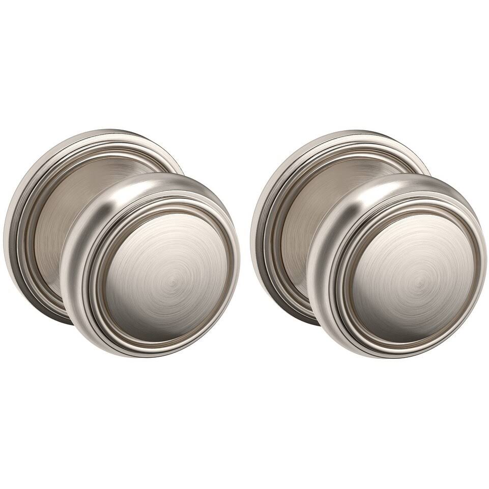 Satin Nickel Passage Set Knob Z873355