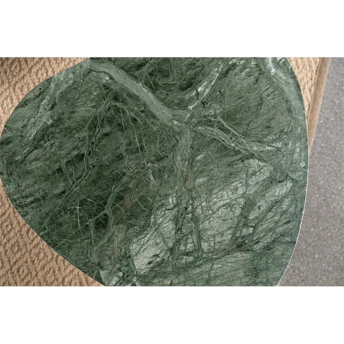 Metal Marble Top Nesting Table F2924