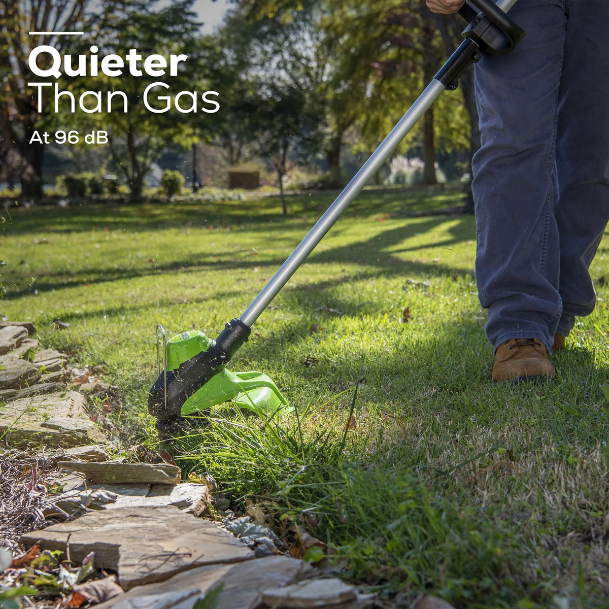 60V Cordless Battery String Trimmer with 2.0Ah Battery & Charger R627893