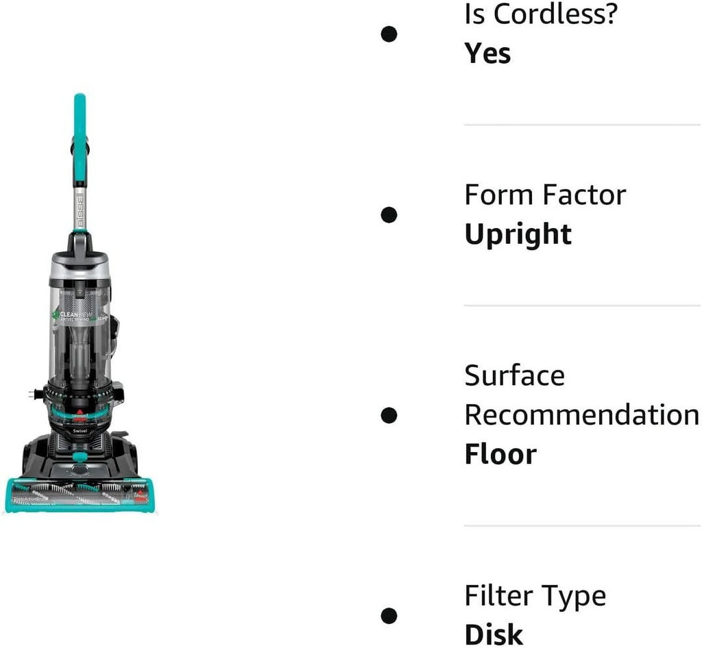Pet Reach Vacuum Cleaner with Quick Release Wand and Swivel Steering X75701