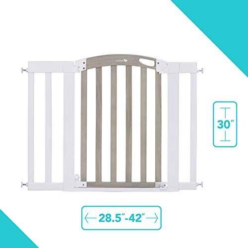 Gray Wood Wash Finish Baby Gate T13226
