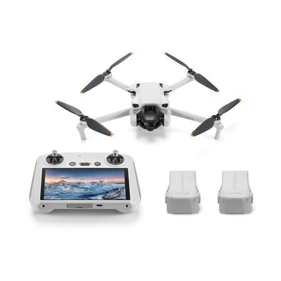 Mini 3 Drone with RC Remote Controller, Carrying Case, 128GB microSD Card B49773