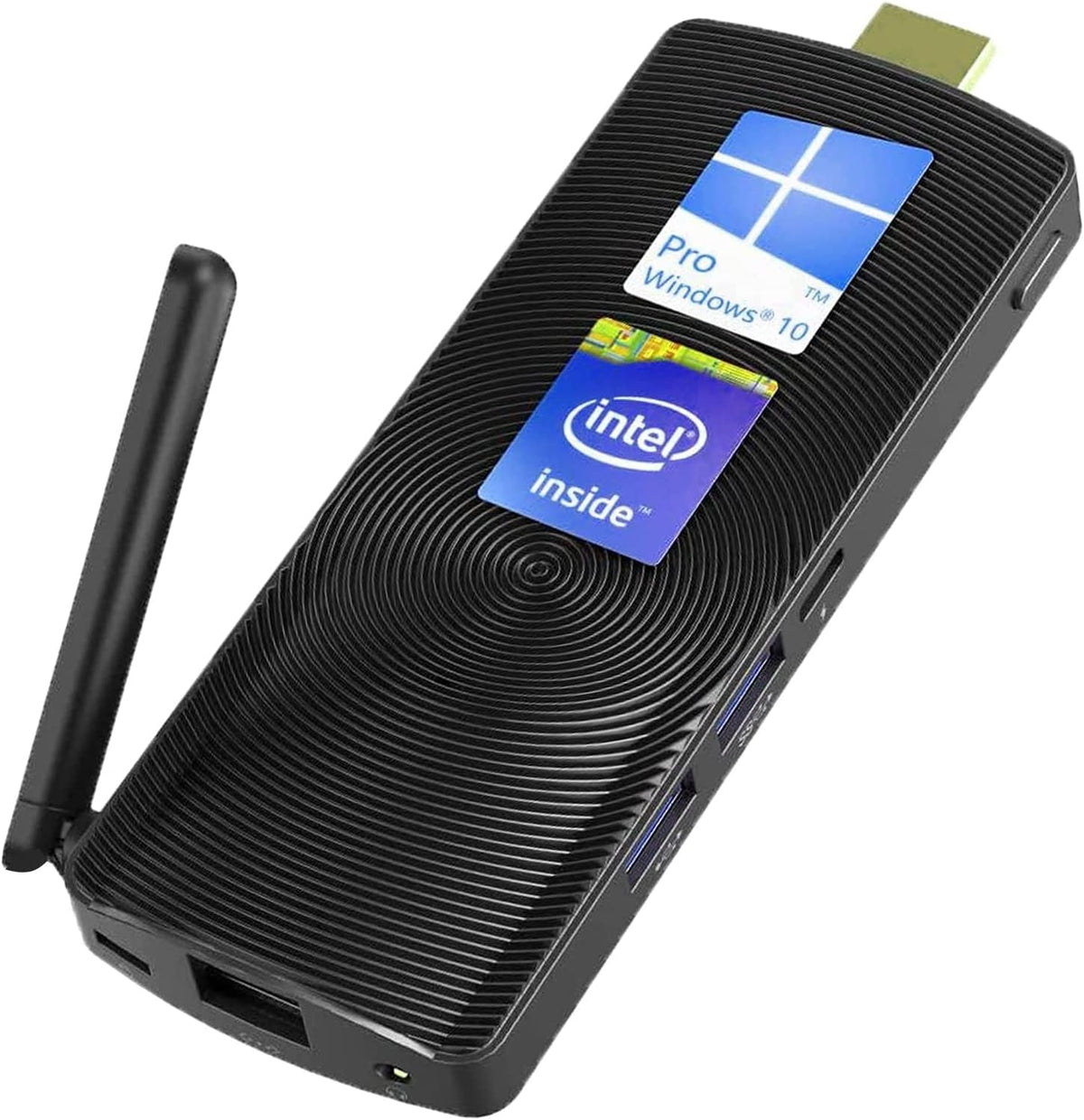 Fanless Mini PC Stick Computer J4125 8GB 128GB Win10 Pro 4K HDMI Portable Compute Stick O7610