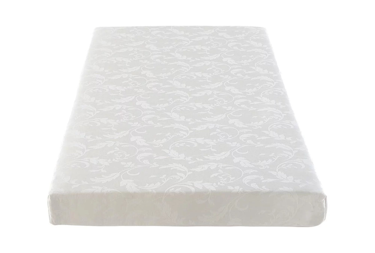 5-Inch Polyester Filled Mattress with Jacquard Cover, Twin, White S811468