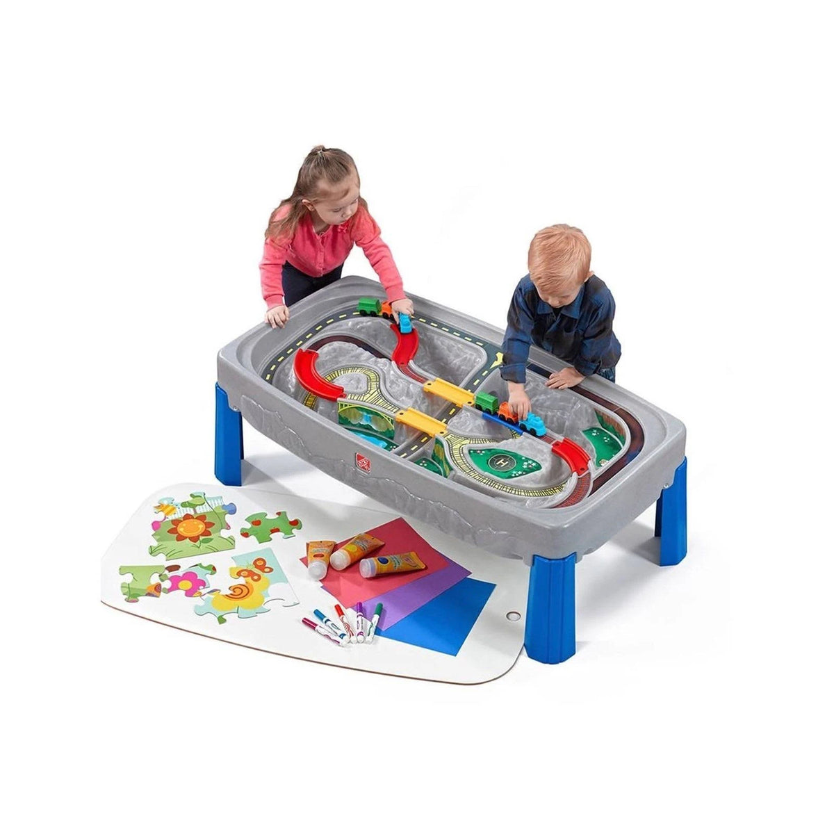 Deluxe Canyon Road Train Track Table G9890