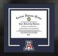 University of Arizona Wildcats Spirit Diploma Nova Black Frame W486171