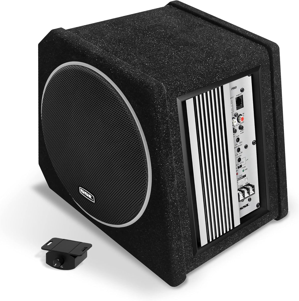 8 Inch Car Subwoofer and Amp Package with Passive Radiator S542