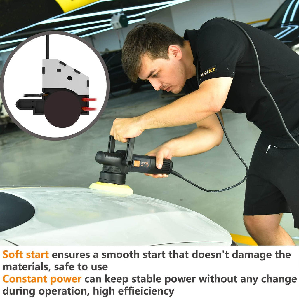 7 Inch Car Polishing Machine with Woolen Fleece Hood I148067