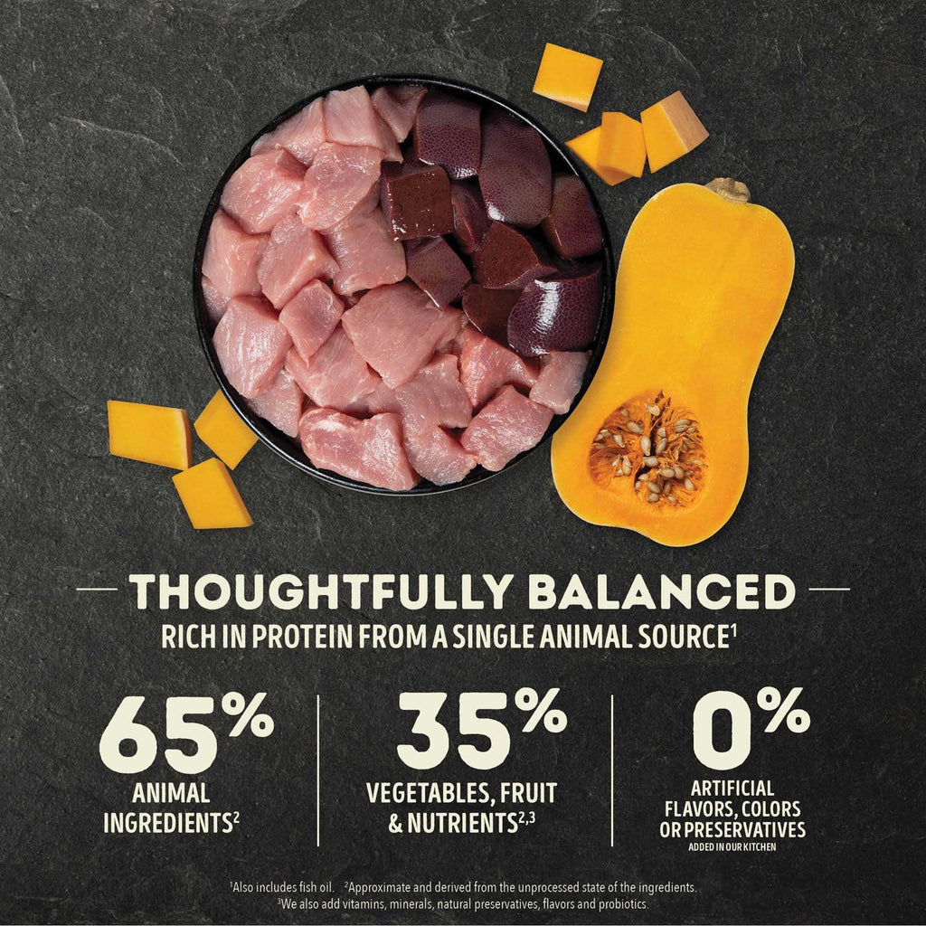 Pork Squash Dry Dog Food B143